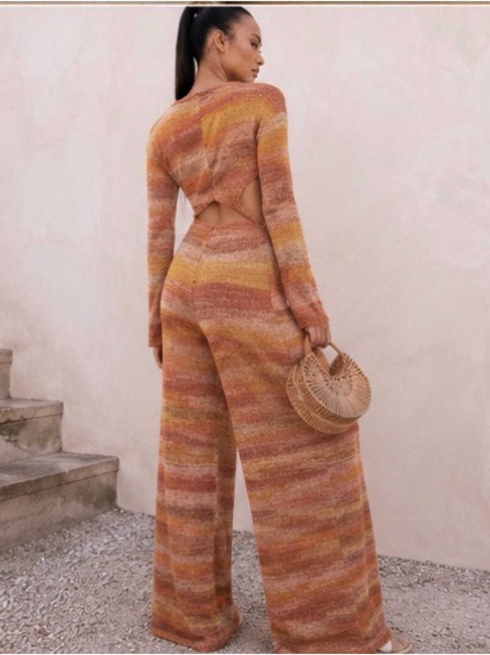 Cult Gaia Kora Knit Set Wide Leg Resort Matching Set S - Picture 6 of 15
